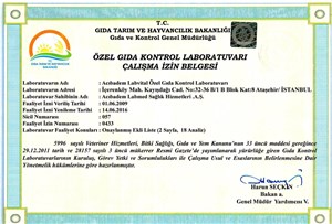 Çalışma İzin Belgesi Çalışma İzin Belgesi - Akreditasyon - Acıbadem Labvital